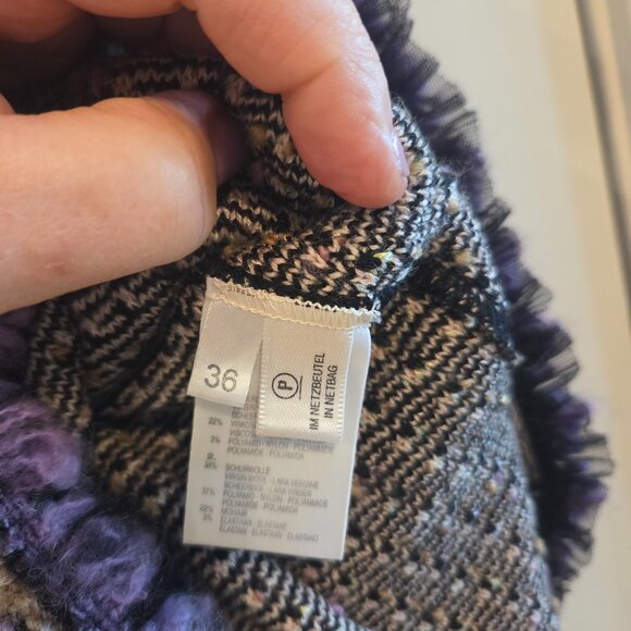 Escada Tweed Blazer - Size 36 - Picture 5 of 5